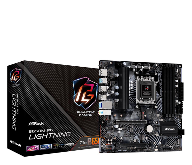 ASRock B650M PG LIGHTNING - 1244229 - zdjęcie